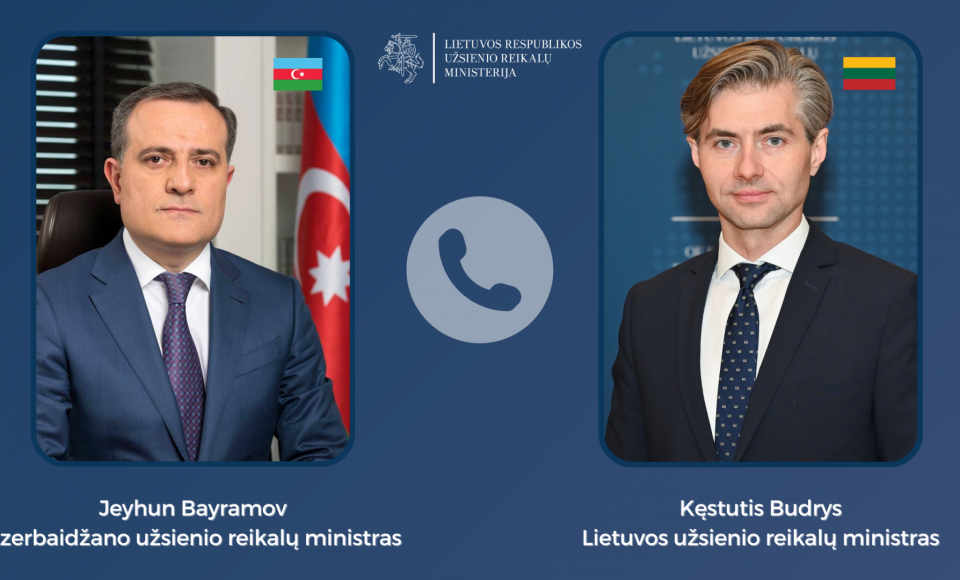 Telephone conversation between the Minister of Foreign Affairs of the Republic of Lithuania...