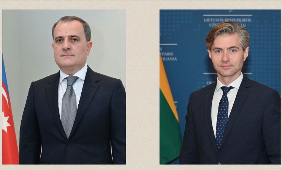 Įvyko Lietuvos ir Azerbaidžano užsienio reikalo ministrų pokalbis telefonu